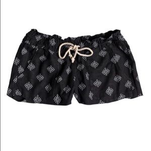 Roxy Shorts - Roxy Oceanside Printed Drawstring Shorts Roxy Shorts - Roxy Oceanside Printed Drawstring Shorts